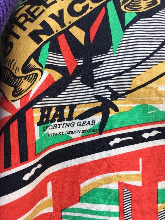 Issey Miyake Hai Sporting Gear by Issey Miyake Painting Design Jacket Size US M / EU 48-50 / 2 - 9 Thumbnail