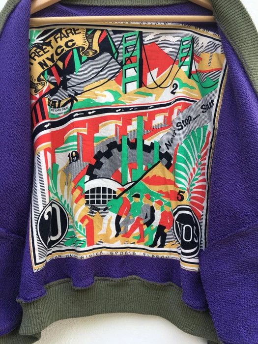 Issey Miyake Hai Sporting Gear by Issey Miyake Painting Design Jacket Size US M / EU 48-50 / 2 - 6 Thumbnail