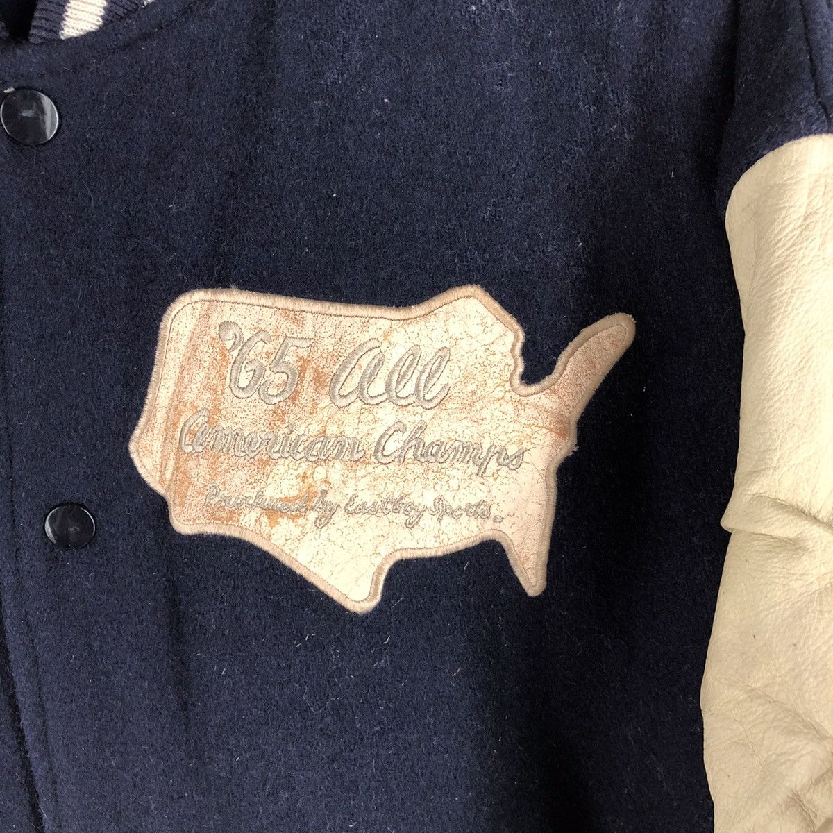 Japanese Brand 🔥EAST BOY SPORT EMBROIDERY VARSITY BOMBER JACKET Size US L / EU 52-54 / 3 - 10 Thumbnail