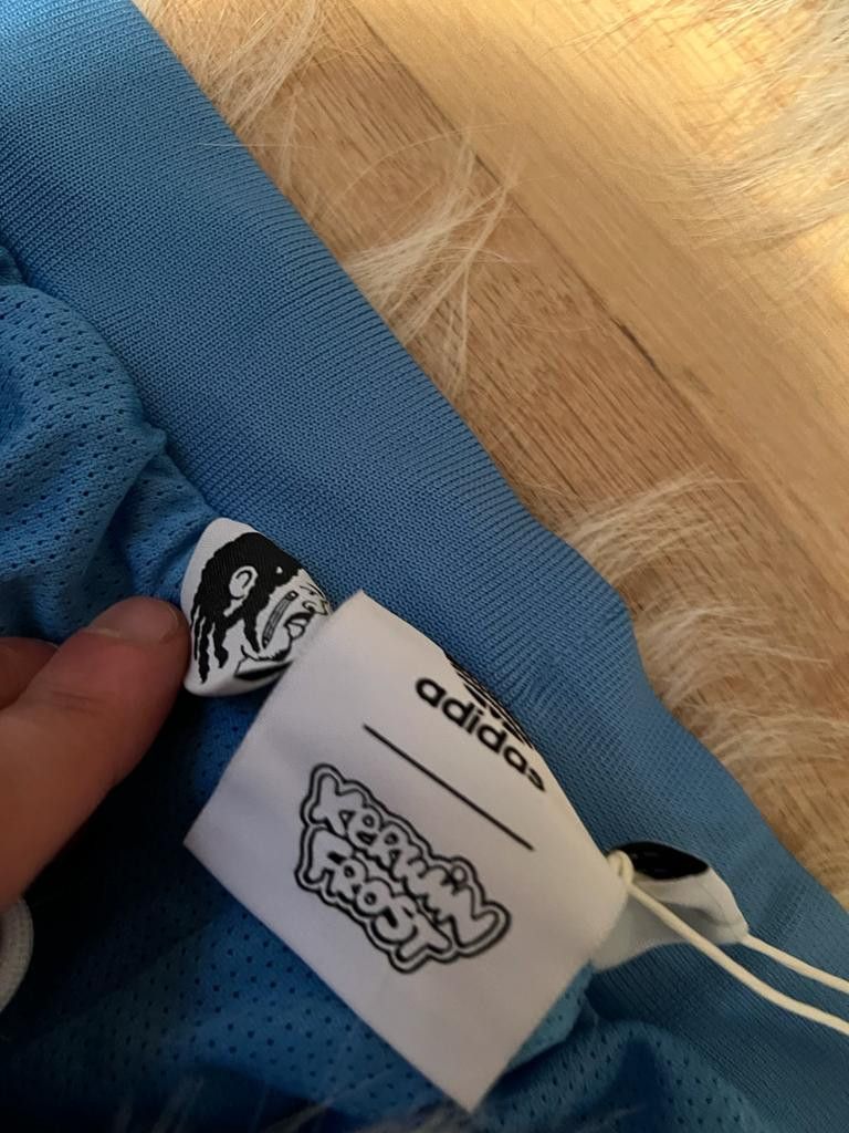 Adidas coat in white and blue Size US L / EU 52-54 / 3 - 3 Thumbnail