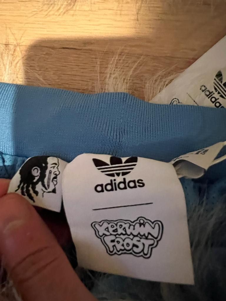 Adidas coat in white and blue Size US L / EU 52-54 / 3 - 2 Thumbnail