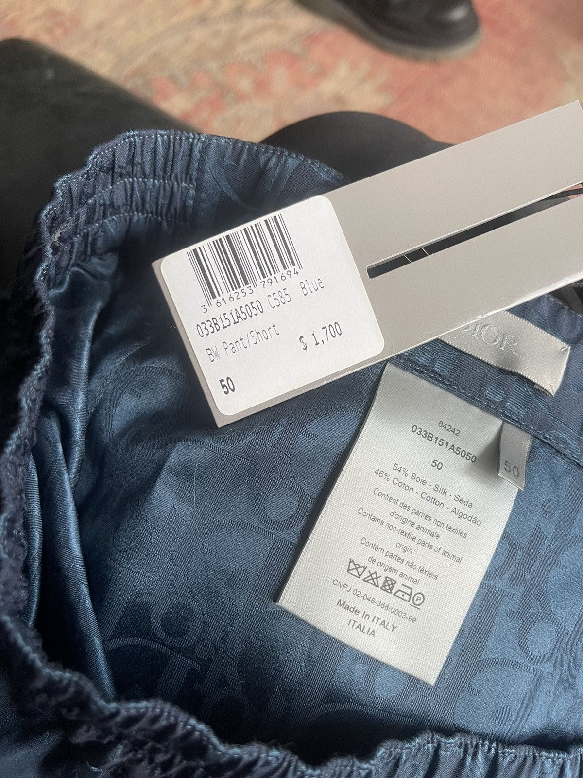 Dior Dior Oblique Silk Pants Size US 34 / EU 50 - 7 Thumbnail