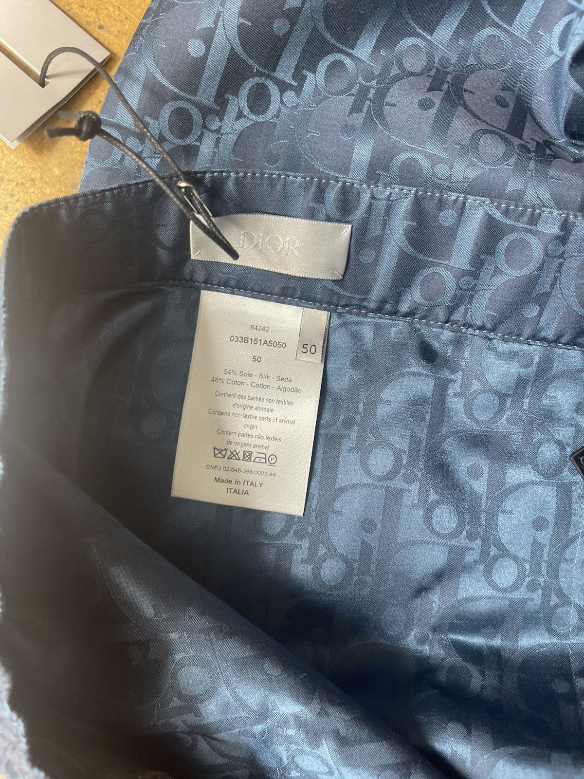 Dior Dior Oblique Silk Pants Size US 34 / EU 50 - 3 Thumbnail