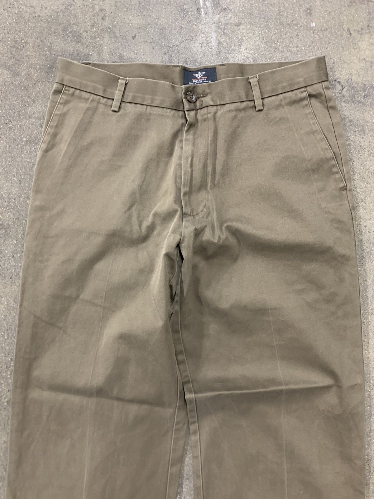 Dockers × Vintage Vintage Dockers Raw Hem Chino Pants Size US 32 / EU 48 - 3 Thumbnail