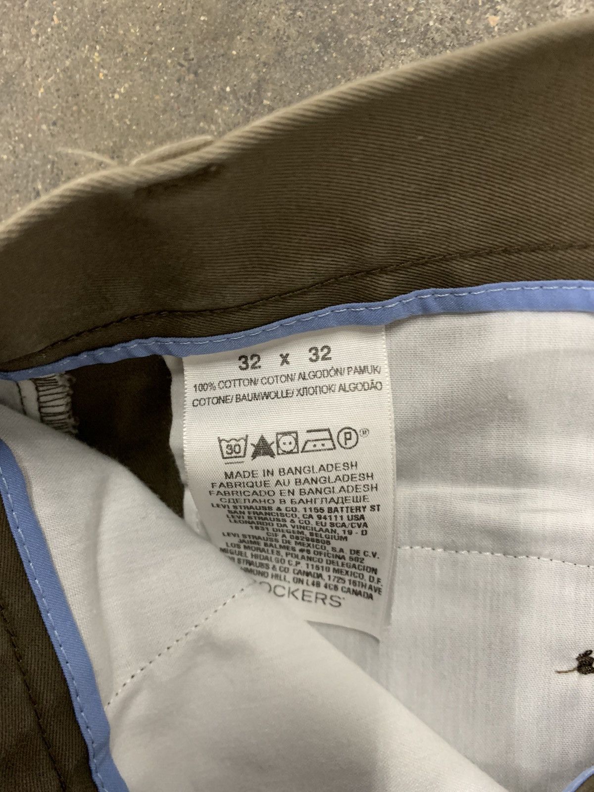 Dockers × Vintage Vintage Dockers Raw Hem Chino Pants Size US 32 / EU 48 - 8 Thumbnail