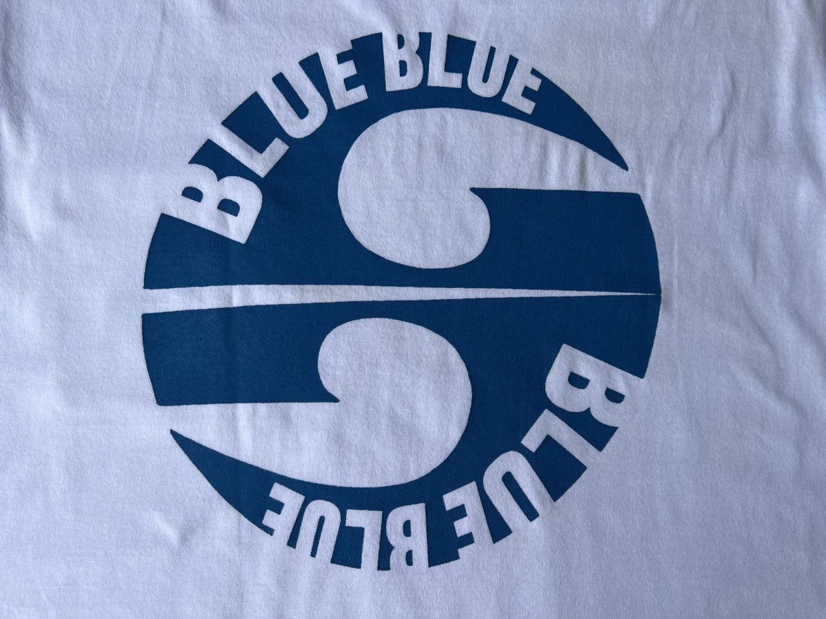 Blue Blue Japan × Japanese Brand VINTAGE BLUE BLUE JAPAN REAR BIG LOGO POCKET TEE Size US M / EU 48-50 / 2 - 2 Thumbnail