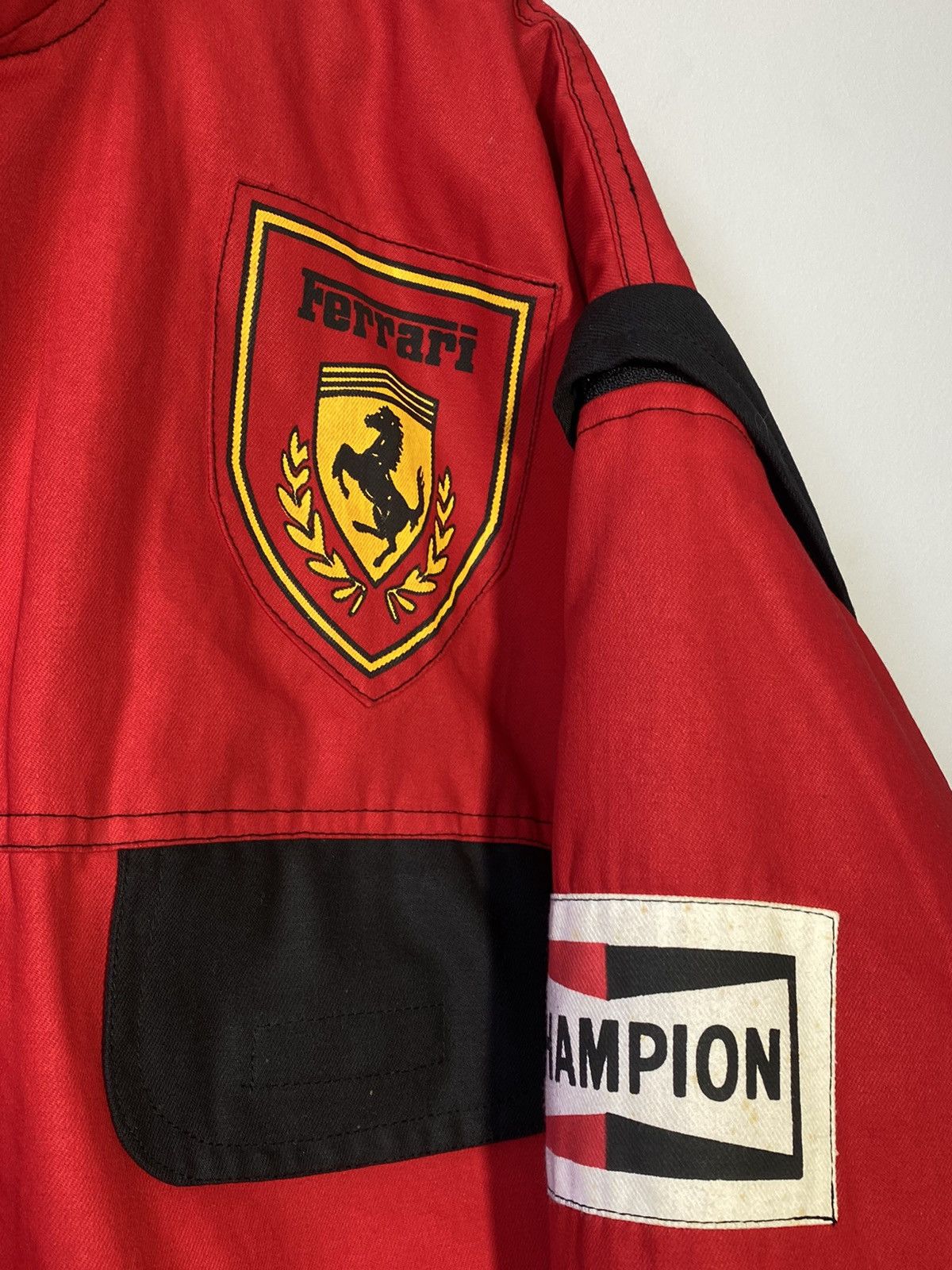 Vintage Ferrari F1 Champion Vintage Jacket 2 in 1 Size US L / EU 52-54 / 3 - 6 Thumbnail