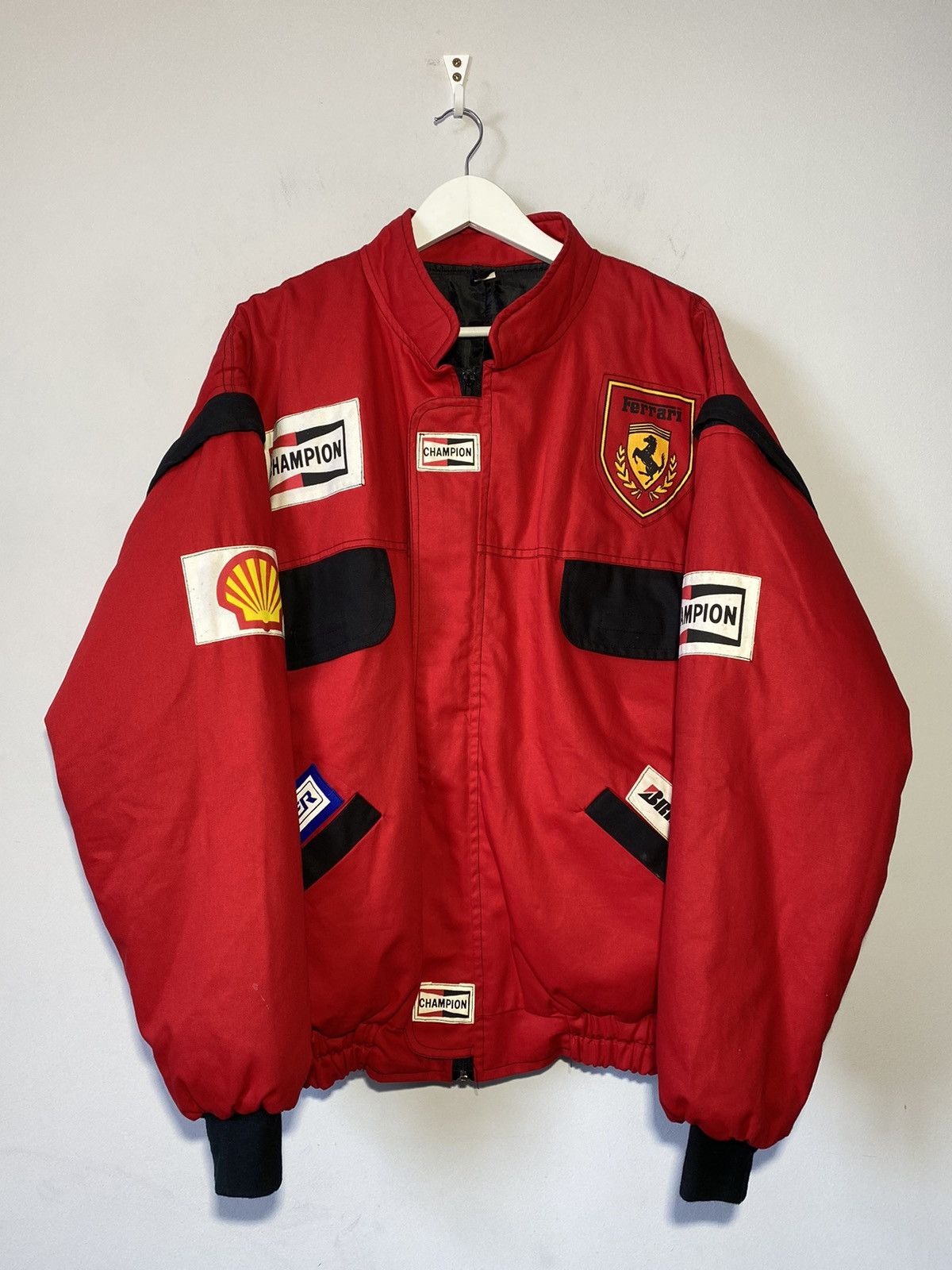 Vintage Ferrari F1 Champion Vintage Jacket 2 in 1 Size US L / EU 52-54 / 3 - 2 Thumbnail