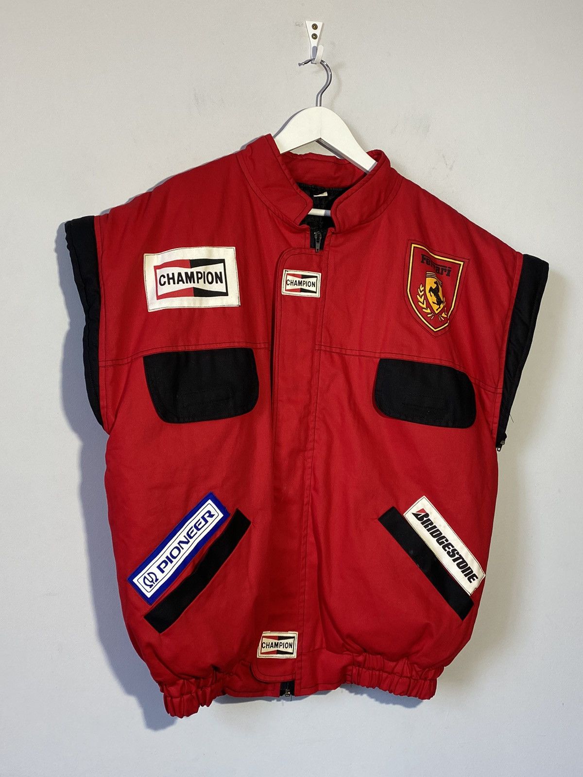 Vintage Ferrari F1 Champion Vintage Jacket 2 in 1 Size US L / EU 52-54 / 3 - 13 Thumbnail