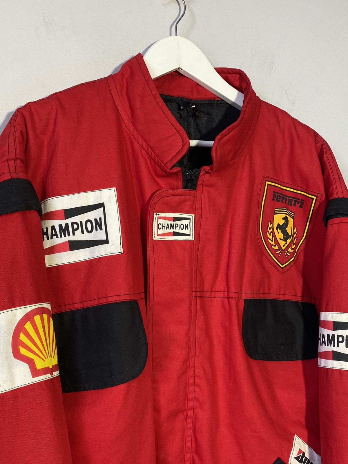 Vintage Ferrari F1 Champion Vintage Jacket 2 in 1 Size US L / EU 52-54 / 3 - 5 Thumbnail