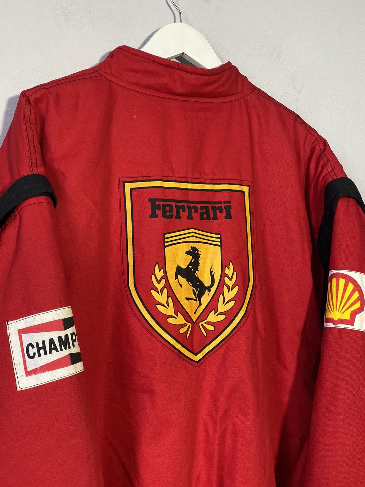 Vintage Ferrari F1 Champion Vintage Jacket 2 in 1 Size US L / EU 52-54 / 3 - 11 Thumbnail