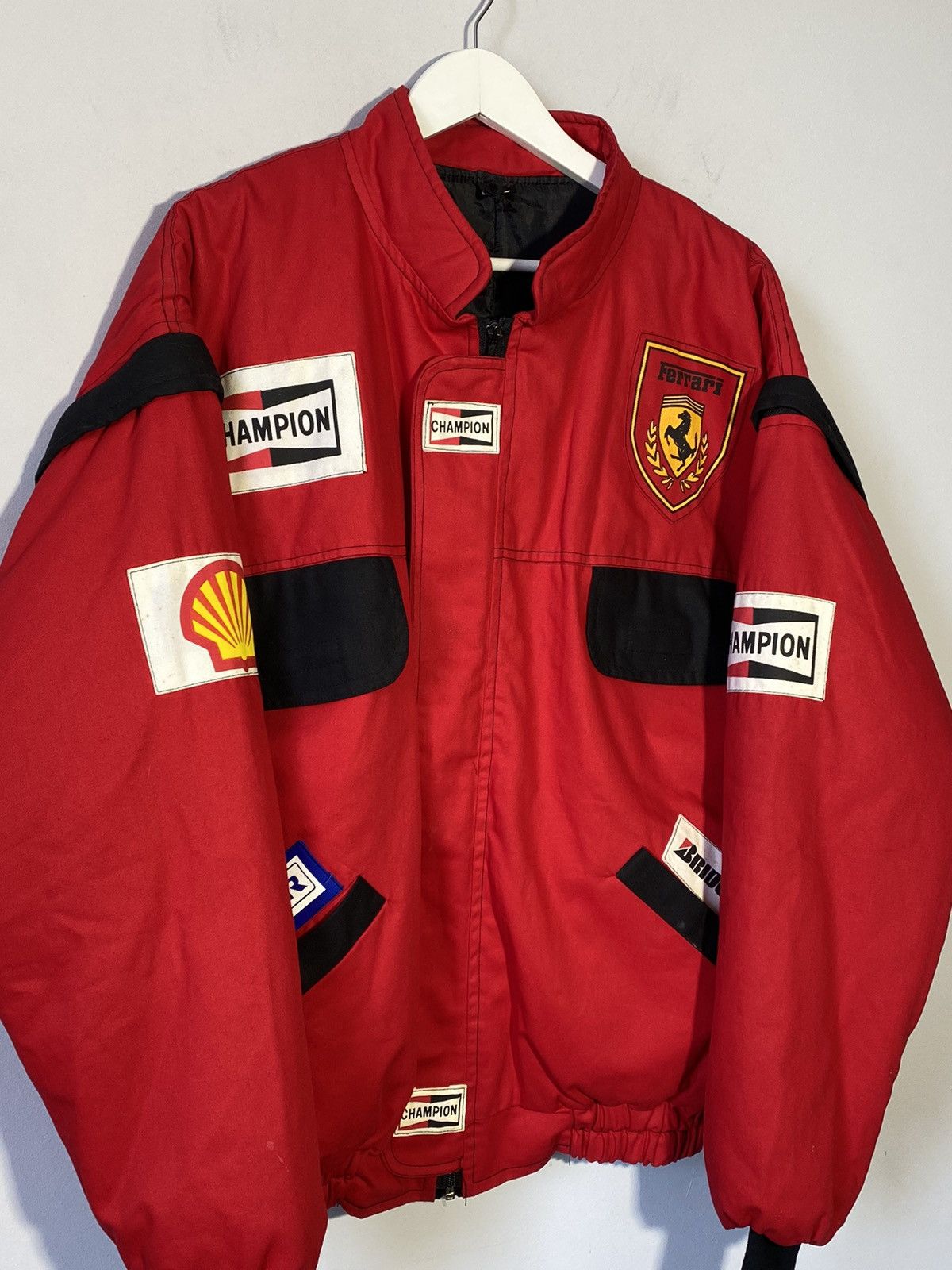 Vintage Ferrari F1 Champion Vintage Jacket 2 in 1 Size US L / EU 52-54 / 3 - 3 Thumbnail