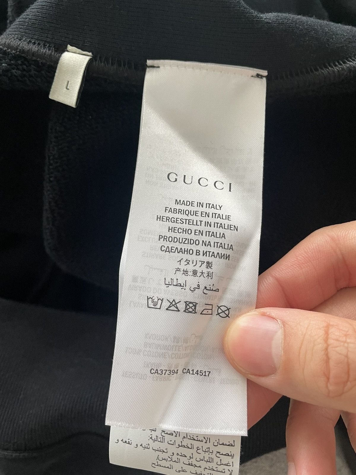 Gucci Rare Brand NEW Super Runway Sold Out Limited Logo Hoodie Size US L / EU 52-54 / 3 - 10 Thumbnail