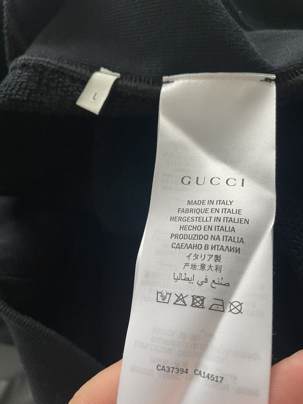 Gucci Rare Brand NEW Super Runway Sold Out Limited Logo Hoodie Size US L / EU 52-54 / 3 - 11 Thumbnail