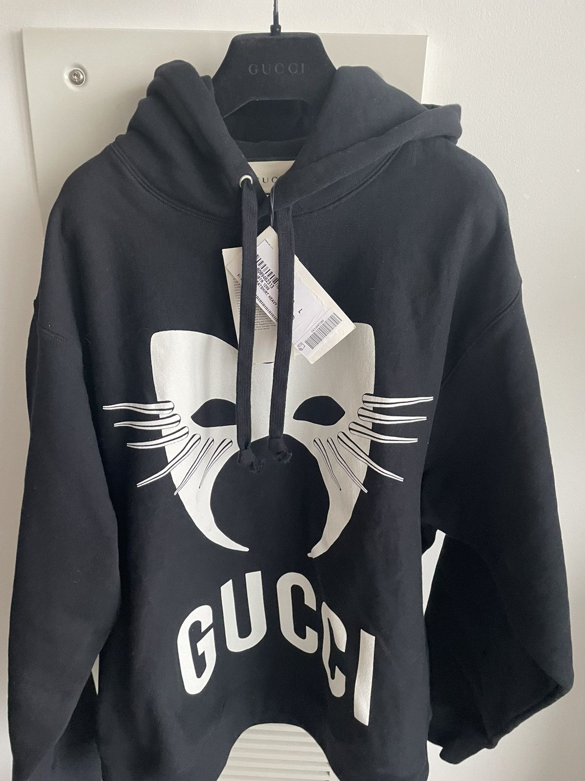 Gucci Rare Brand NEW Super Runway Sold Out Limited Logo Hoodie Size US L / EU 52-54 / 3 - 22 Thumbnail