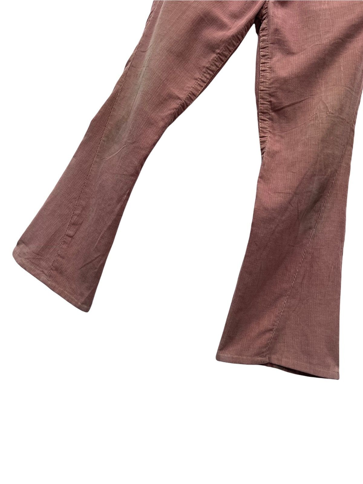 True Religion Vintage TRUE RELIGION JOEY Dusty Rose Corduroy Flare Pants Size US 31 - 4 Thumbnail