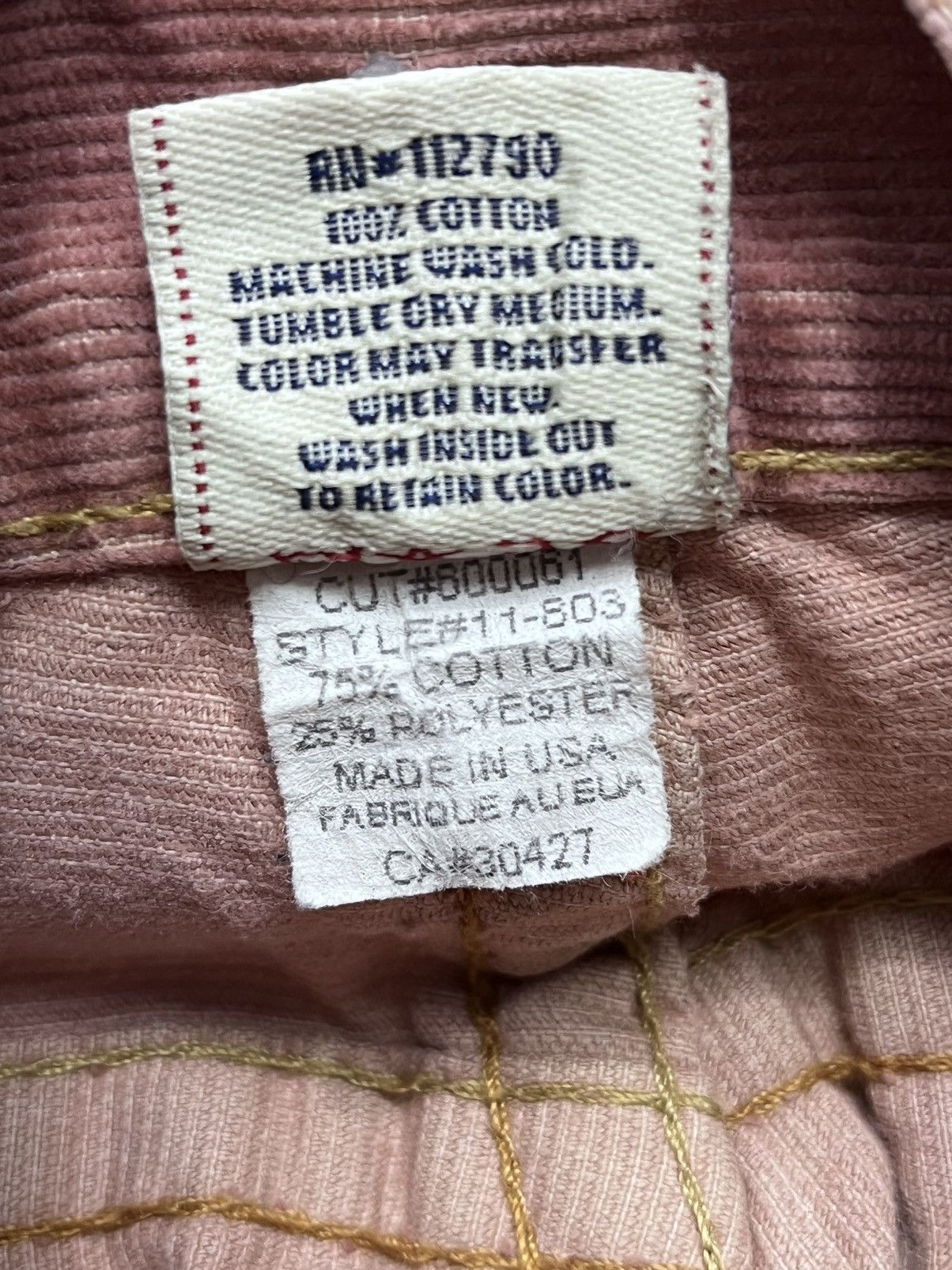 True Religion Vintage TRUE RELIGION JOEY Dusty Rose Corduroy Flare Pants Size US 31 - 13 Thumbnail