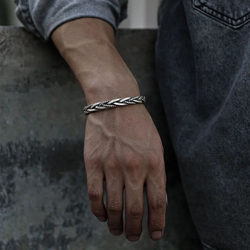 Jewelry Twisted Woven Bracelet Size ONE SIZE - 2 Thumbnail