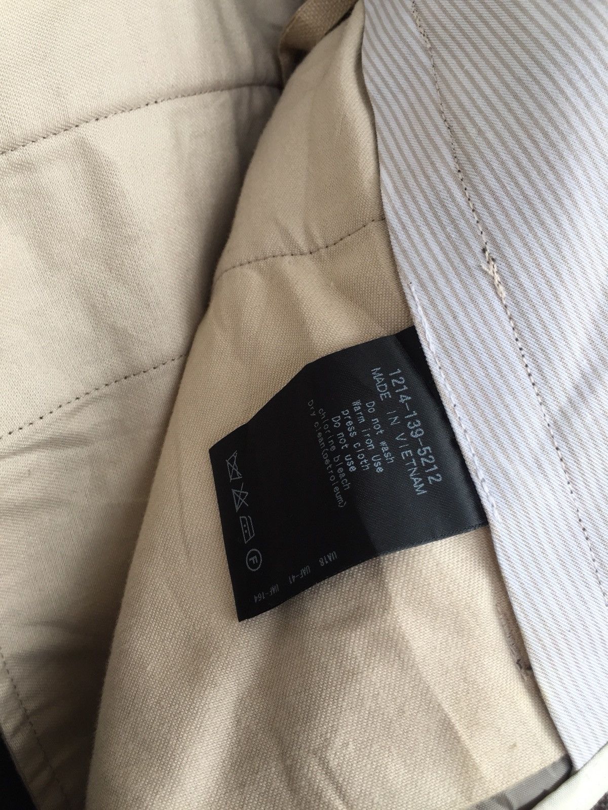 BEAUTY&YOUTH 🇯🇵 Made Sandy Wool Blend Slim Fit Oversize Pants Size US 36 / EU 52 - 9 Thumbnail