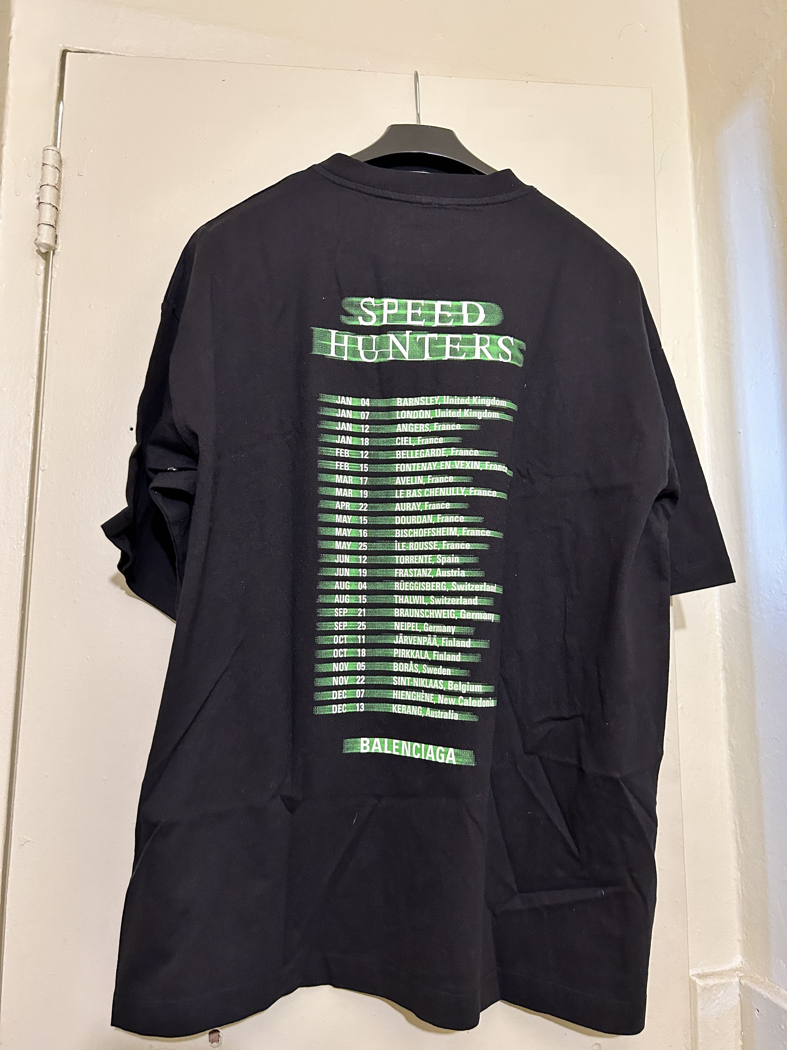 Balenciaga Balenciaga Speed hunter logo T-shirt Oversized TEE Size US M / EU 48-50 / 2 - 7 Thumbnail