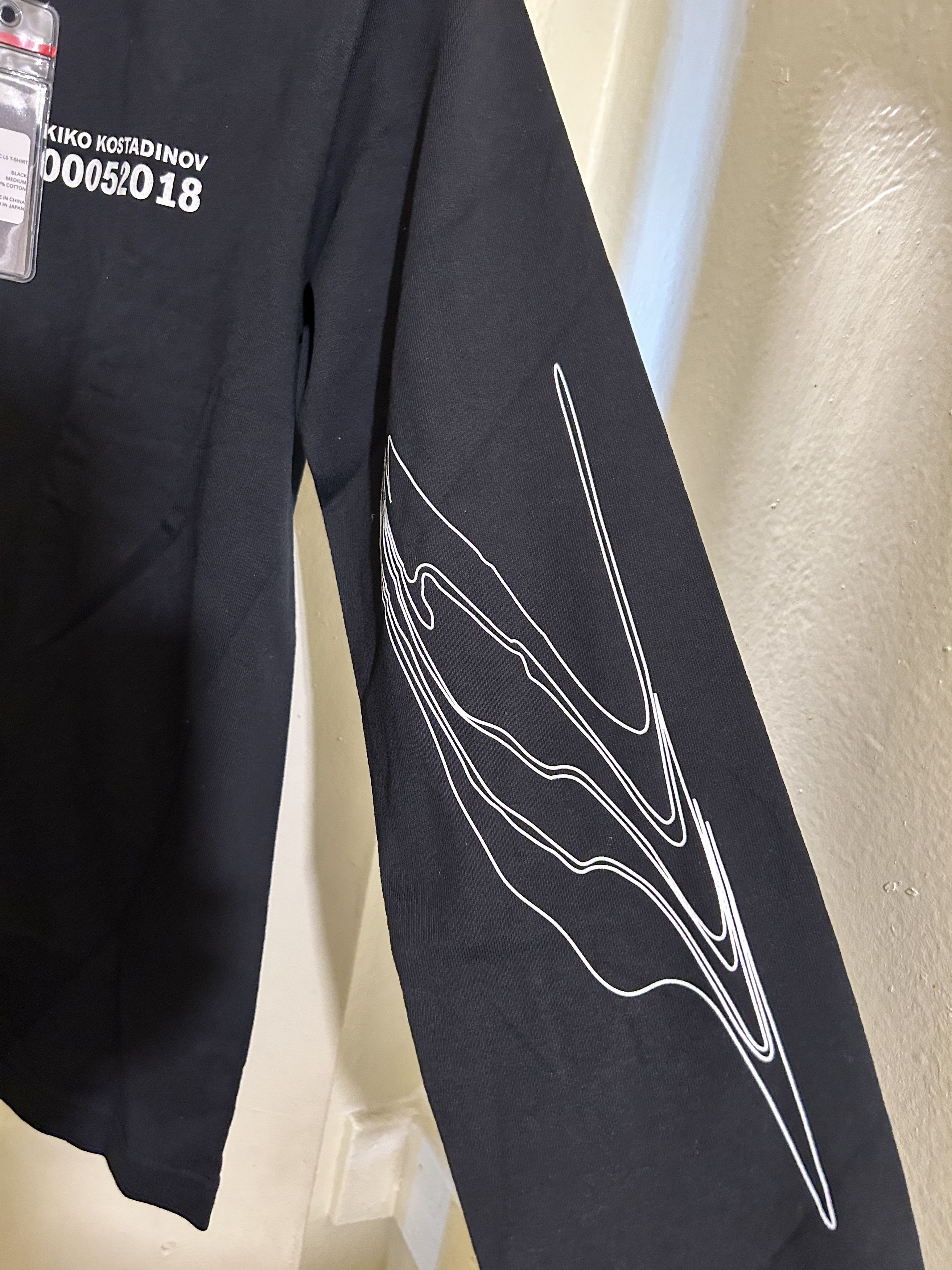 Kiko Kostadinov 00052018 Obscured By Clouds longsleeve Black l/s Size US M / EU 48-50 / 2 - 4 Thumbnail