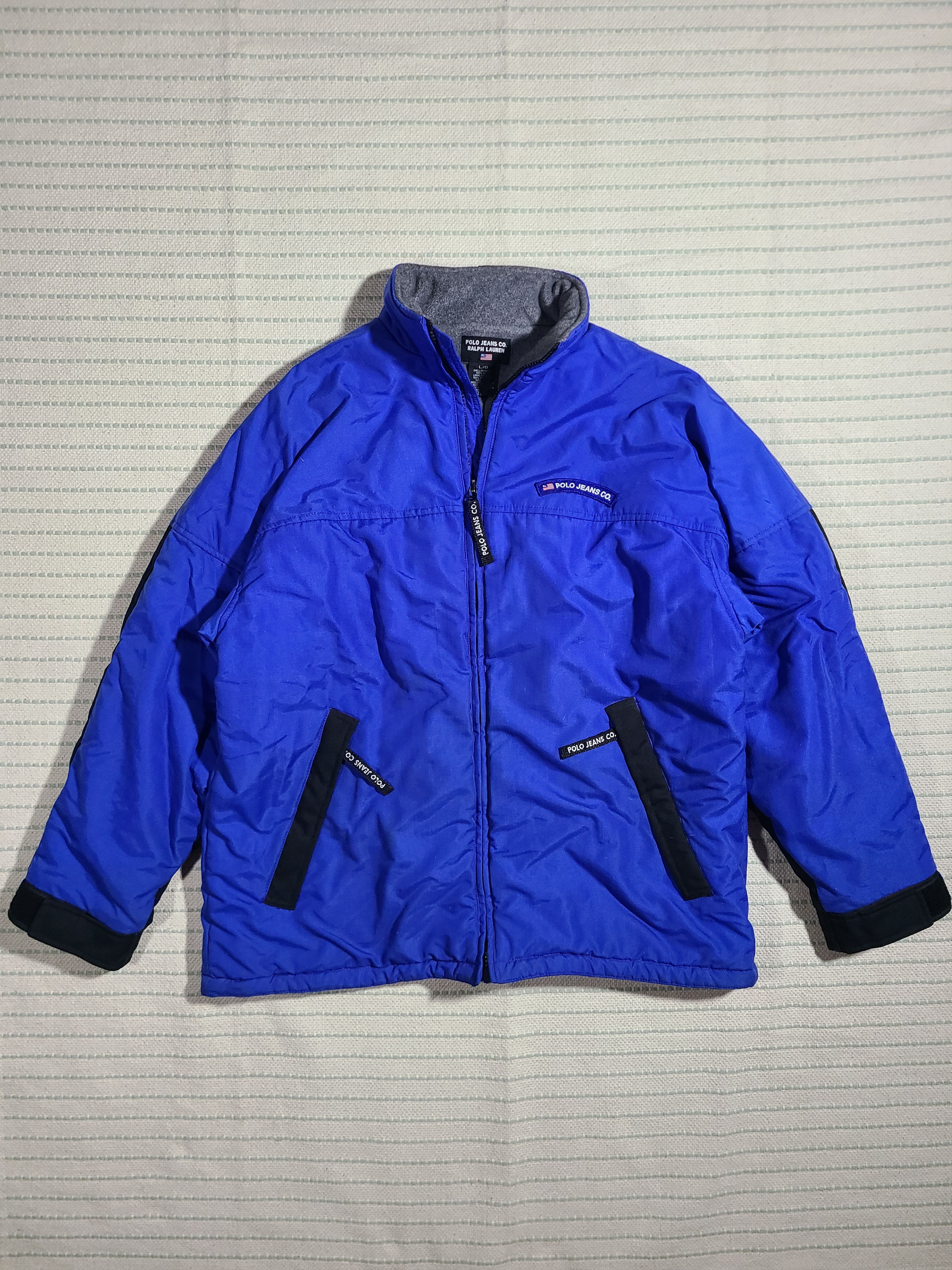 Polo Ralph Lauren × Ralph Lauren × Ralph Lauren Sport Polo Jeans Ralph Lauren Fleece Lined Zip Up Jacket Size US L / EU 52-54 / 3 - 1 Thumbnail