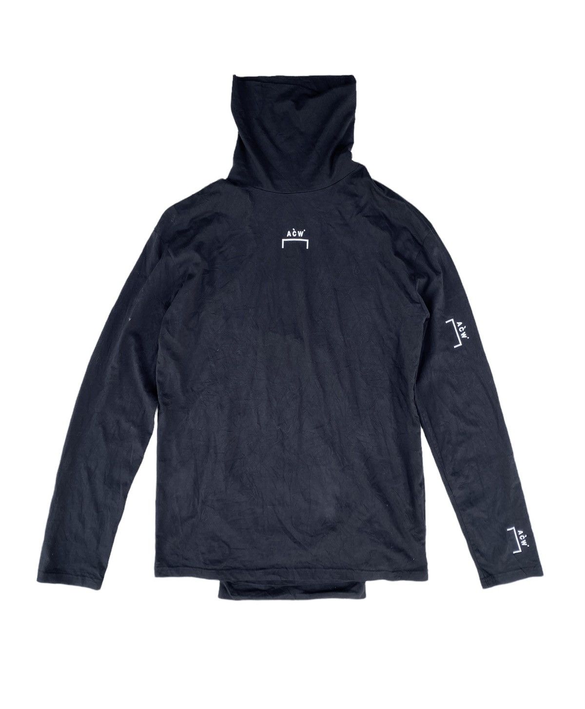 image of A Cold Wall Turtleneck Longsleeve in Black, Men's (Size Medium)
