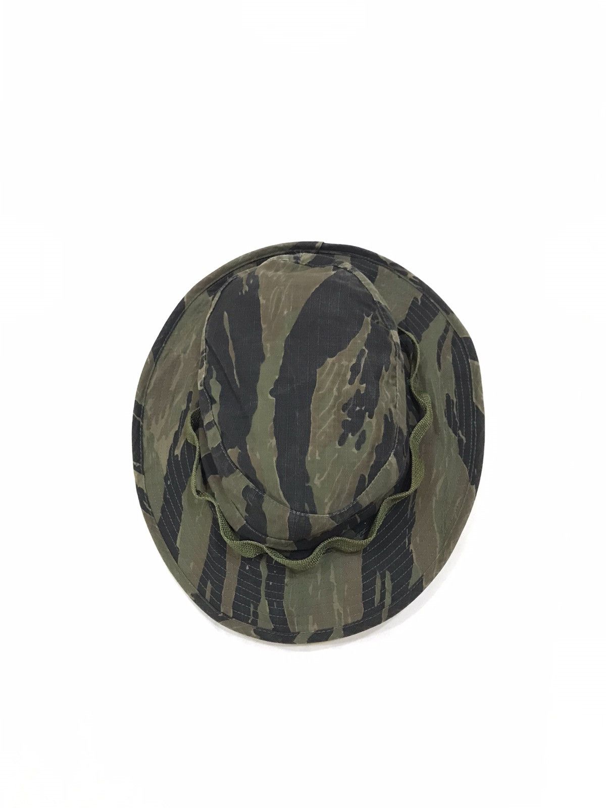 Vintage VINTAGE USA MILITARY TIGER STRIPED BOONIE BUCKET HAT Size ONE SIZE - 3 Thumbnail