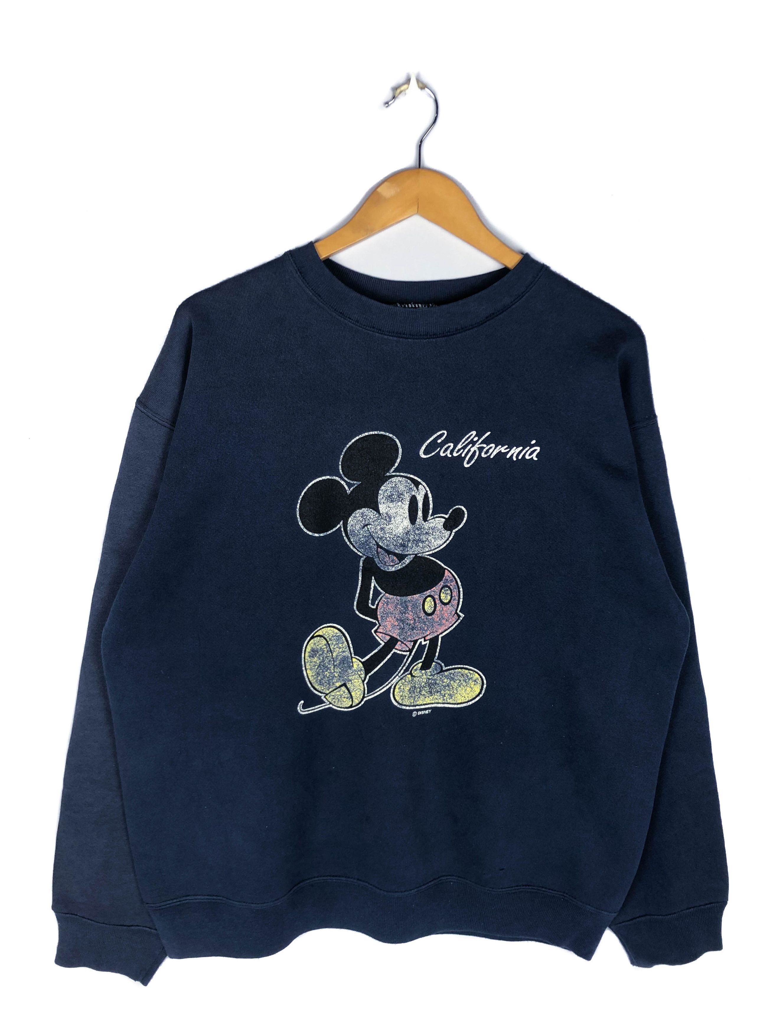 Mickey Mouse Vintage 90s Mickey Mouse California Sweatshirt Size US L / EU 52-54 / 3 - 1 Thumbnail