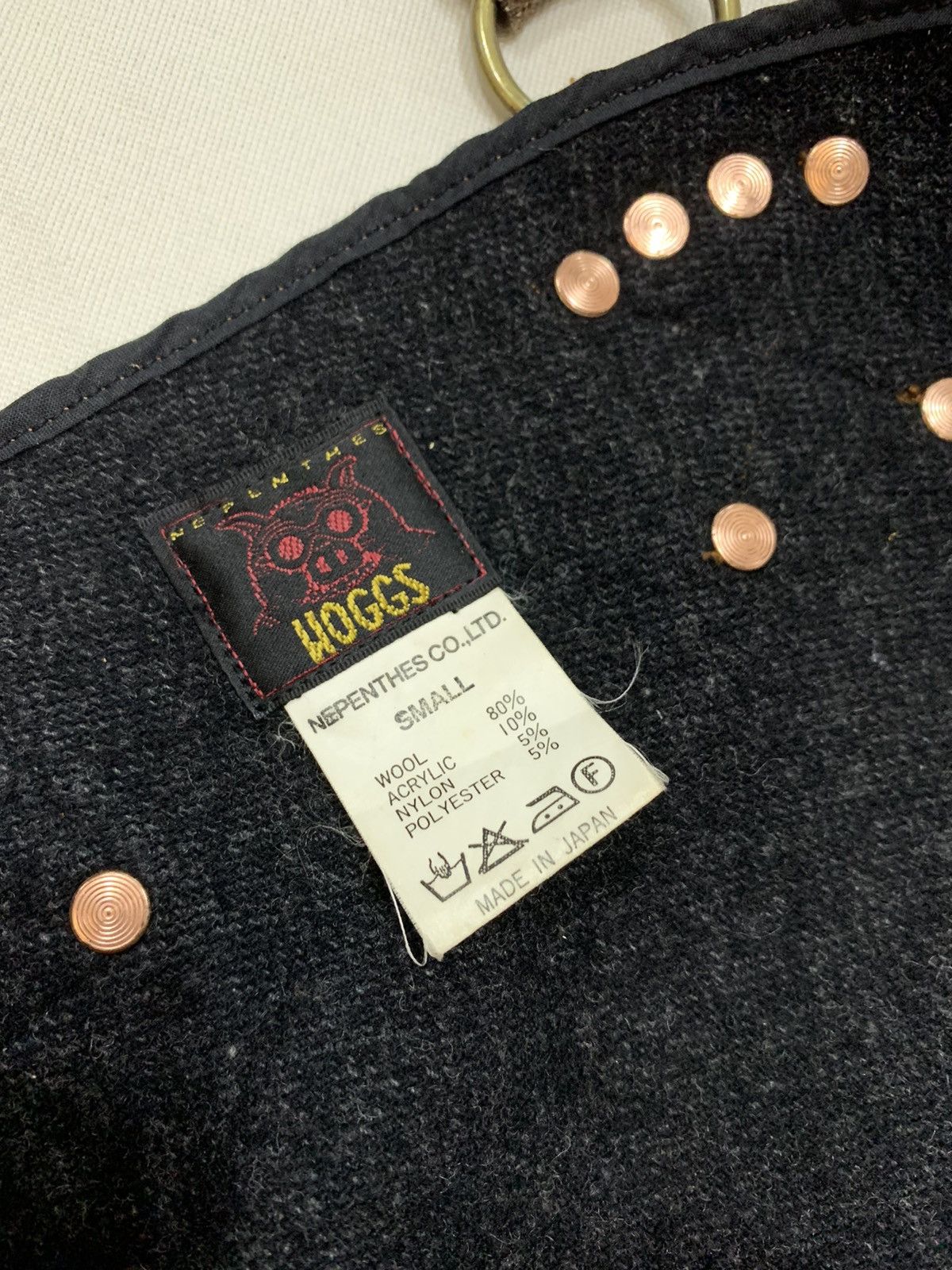 Japanese Brand × Needles × Nepenthes NEPENTHES HOGGS WOOL TOTE BAG Size ONE SIZE - 5 Thumbnail
