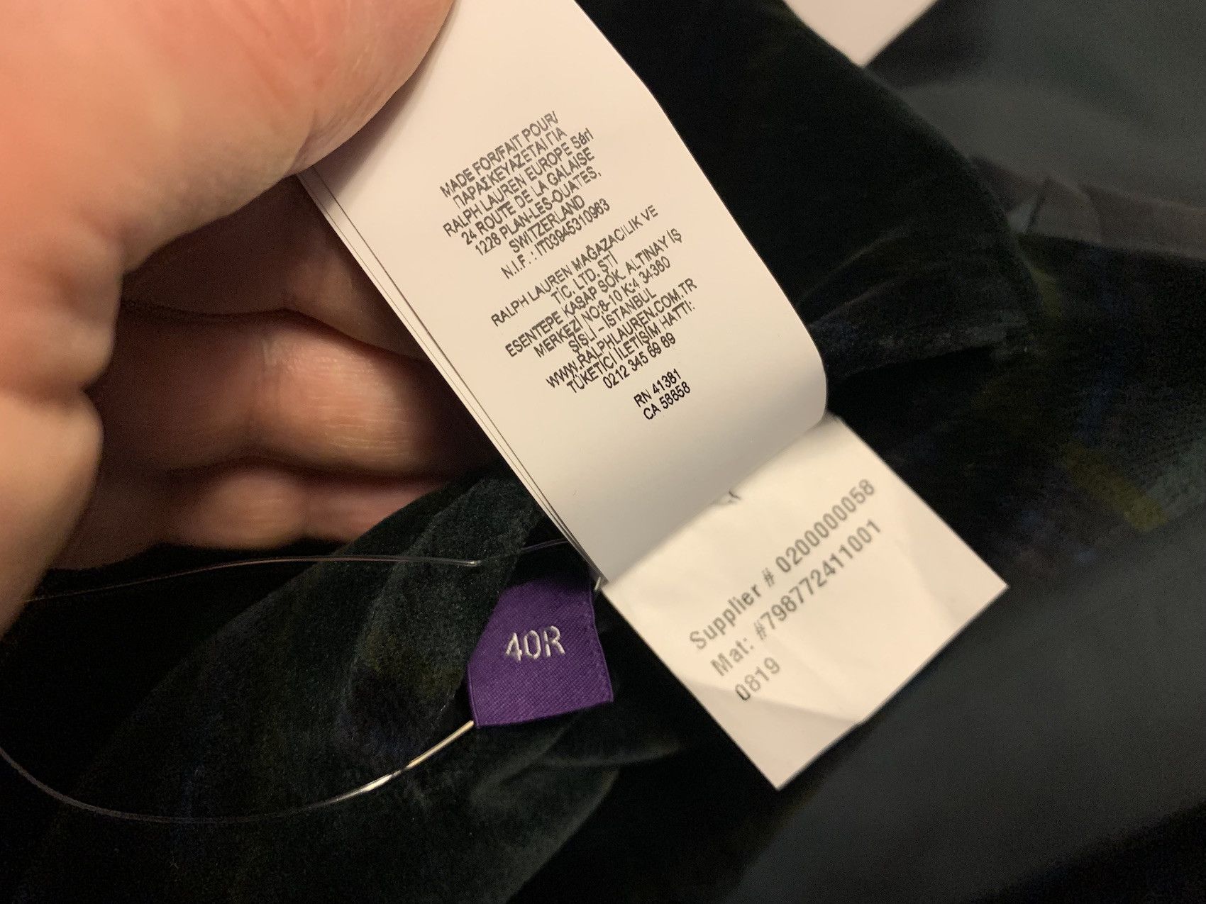 Ralph Lauren FW'19 Vest Tailored Size 40R - 6 Thumbnail