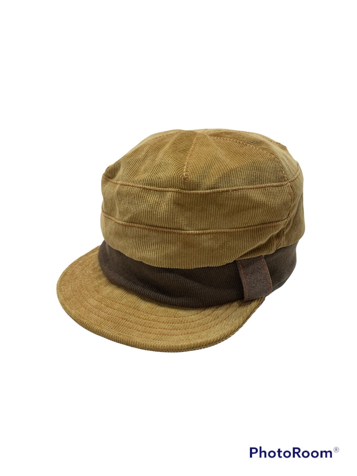 Katharine Hamnett London VINTAGE HAMNETT CORDUROY BASKER HAT CAP Size ONE SIZE - 4 Thumbnail