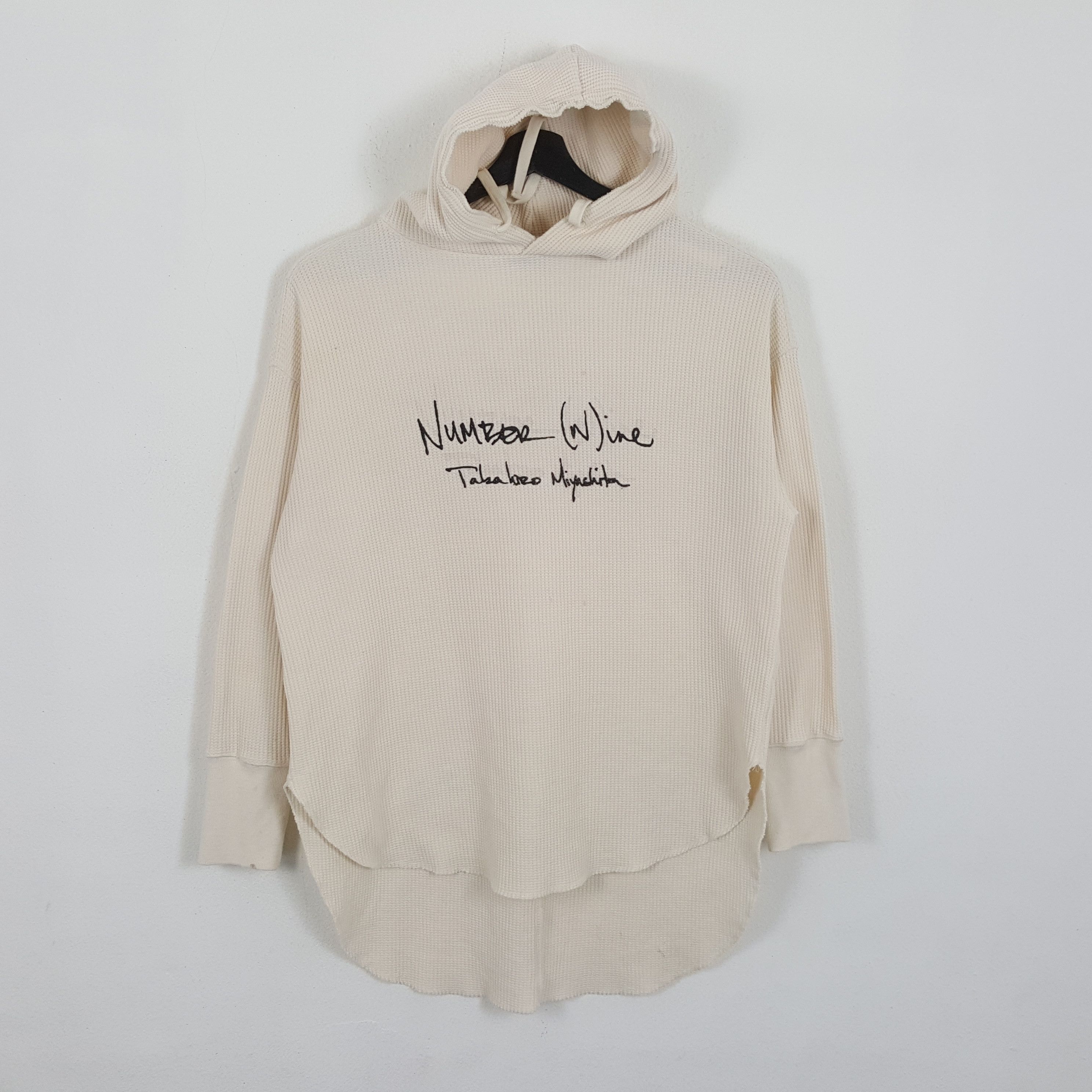 Japanese Brand × Vintage NUMBER NINE Custom Art Japanese Brand Streetwear Hoodies Size US L / EU 52-54 / 3 - 1 Thumbnail