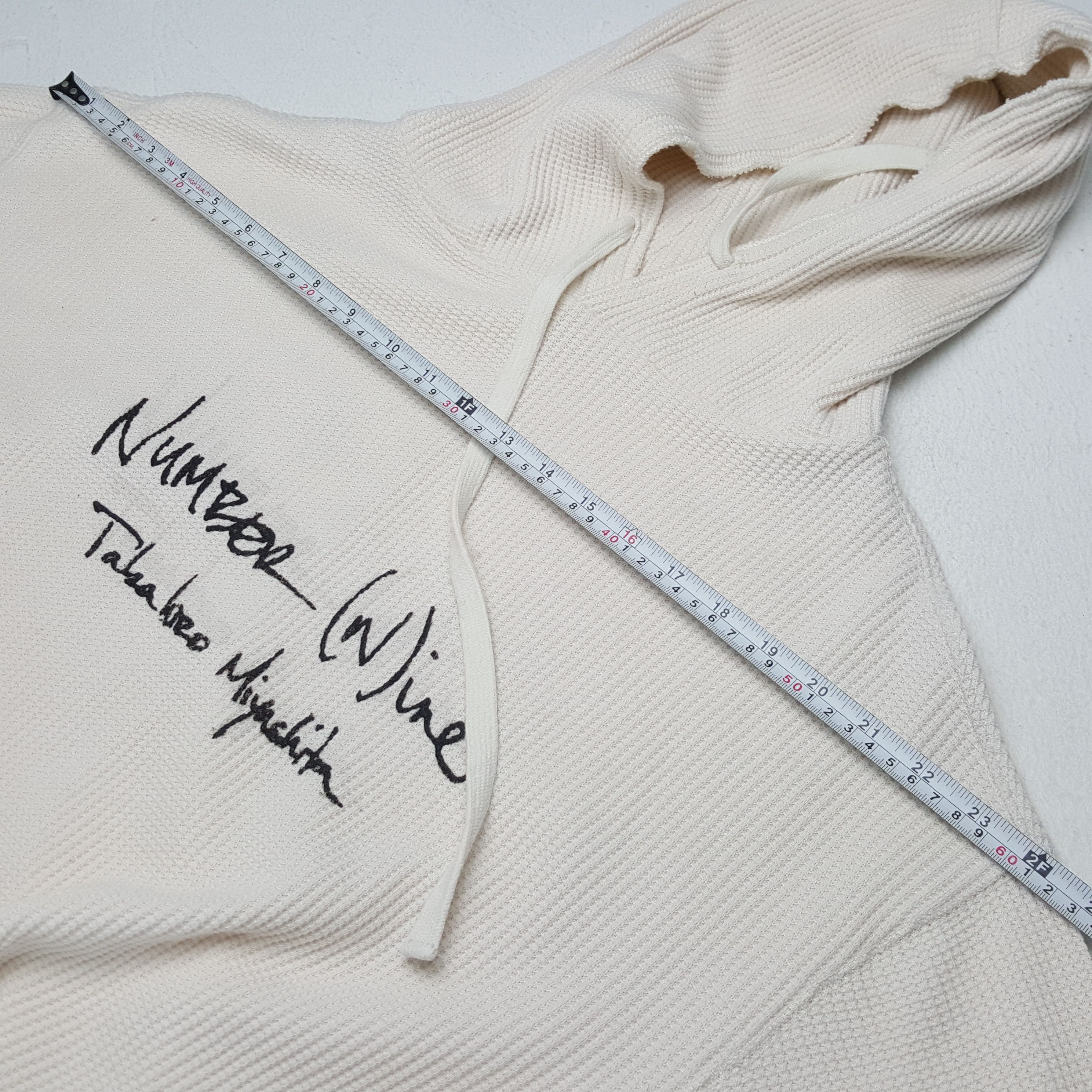 Japanese Brand × Vintage NUMBER NINE Custom Art Japanese Brand Streetwear Hoodies Size US L / EU 52-54 / 3 - 5 Thumbnail