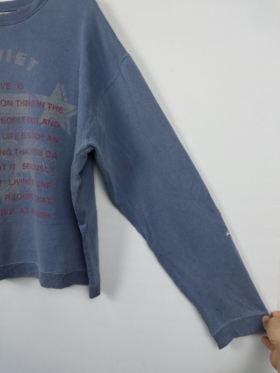 Other Vintage Soviet CCCP Military History Sweatshirt Size US L / EU 52-54 / 3 - 2 Thumbnail