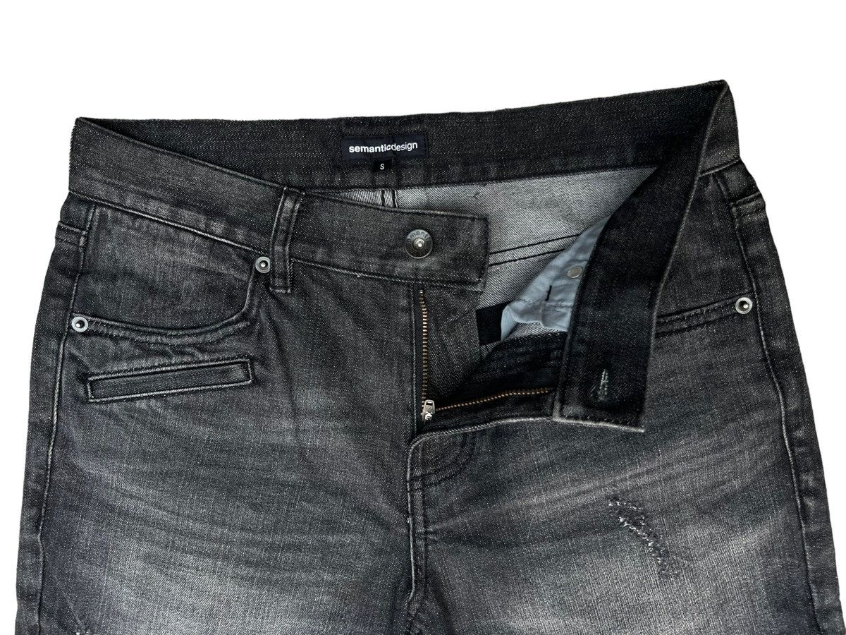 Beauty Beast × Japanese Brand Semantic Design Jeans Distressed Jeans Designer Jeans 30 Size US 30 / EU 46 - 9 Thumbnail