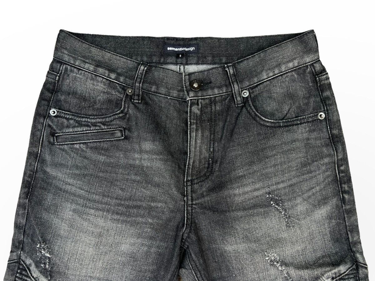Beauty Beast × Japanese Brand Semantic Design Jeans Distressed Jeans Designer Jeans 30 Size US 30 / EU 46 - 7 Thumbnail