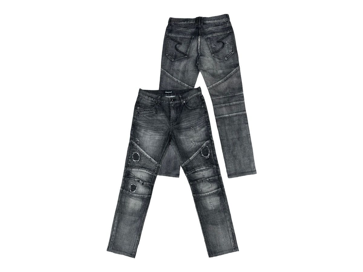 Beauty Beast × Japanese Brand Semantic Design Jeans Distressed Jeans Designer Jeans 30 Size US 30 / EU 46 - 1 Thumbnail