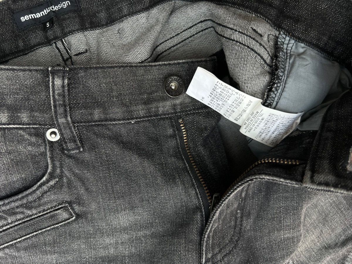Beauty Beast × Japanese Brand Semantic Design Jeans Distressed Jeans Designer Jeans 30 Size US 30 / EU 46 - 11 Thumbnail