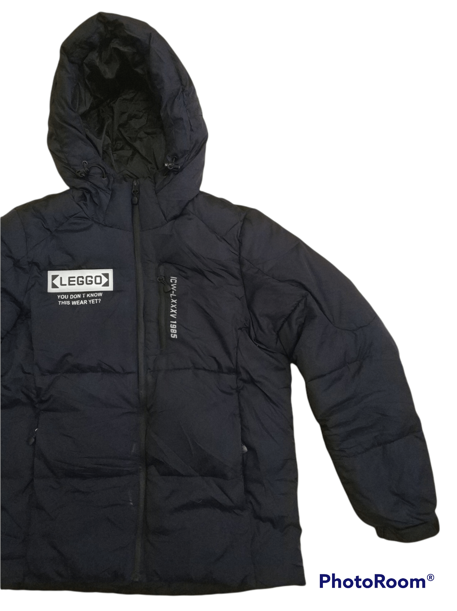Japanese Brand 🔥Intercrew Leggo ICW-LXXXV 1985 Puffer Jacket Size US S / EU 44-46 / 1 - 3 Thumbnail