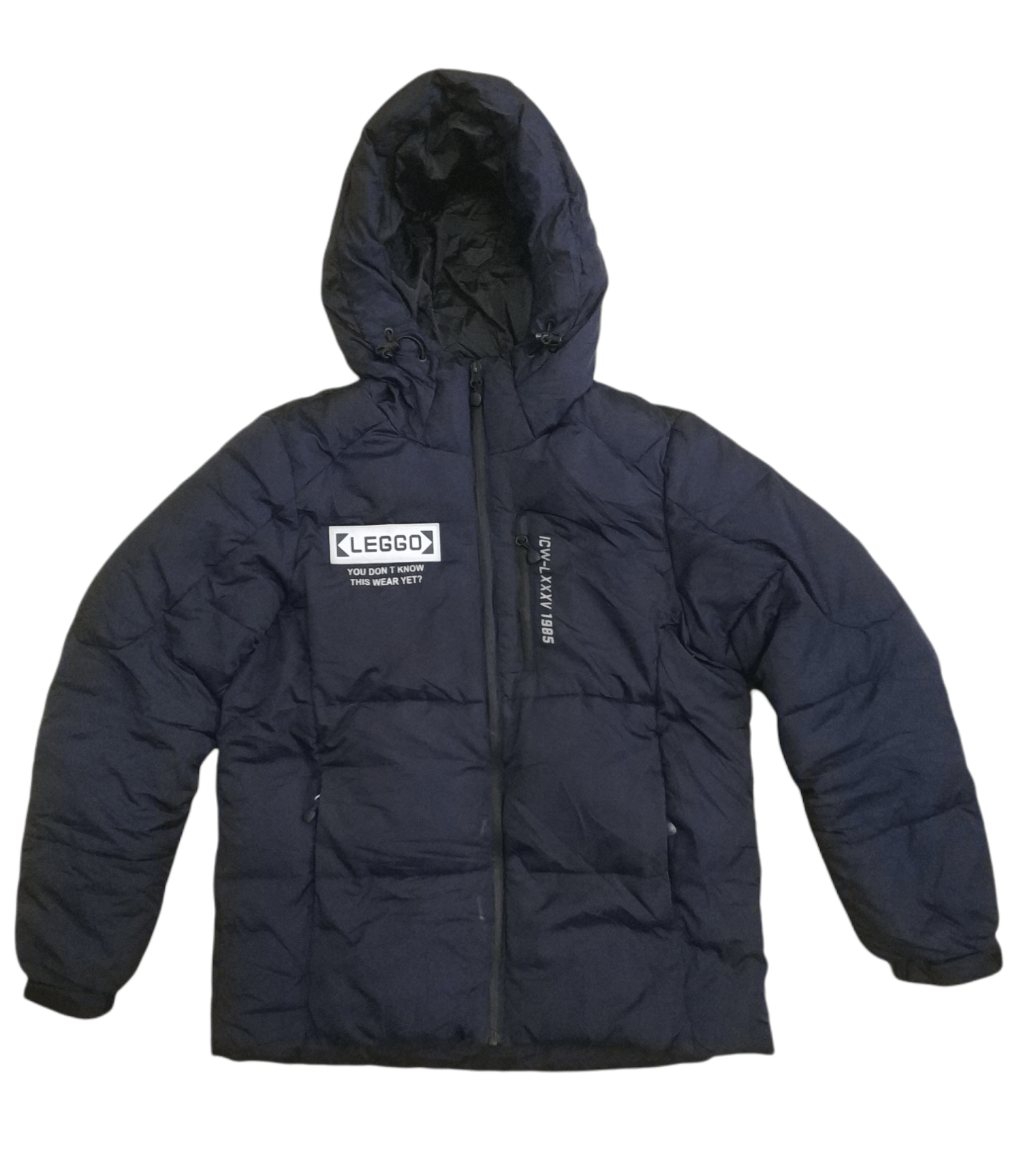 Japanese Brand 🔥Intercrew Leggo ICW-LXXXV 1985 Puffer Jacket Size US S / EU 44-46 / 1 - 1 Thumbnail