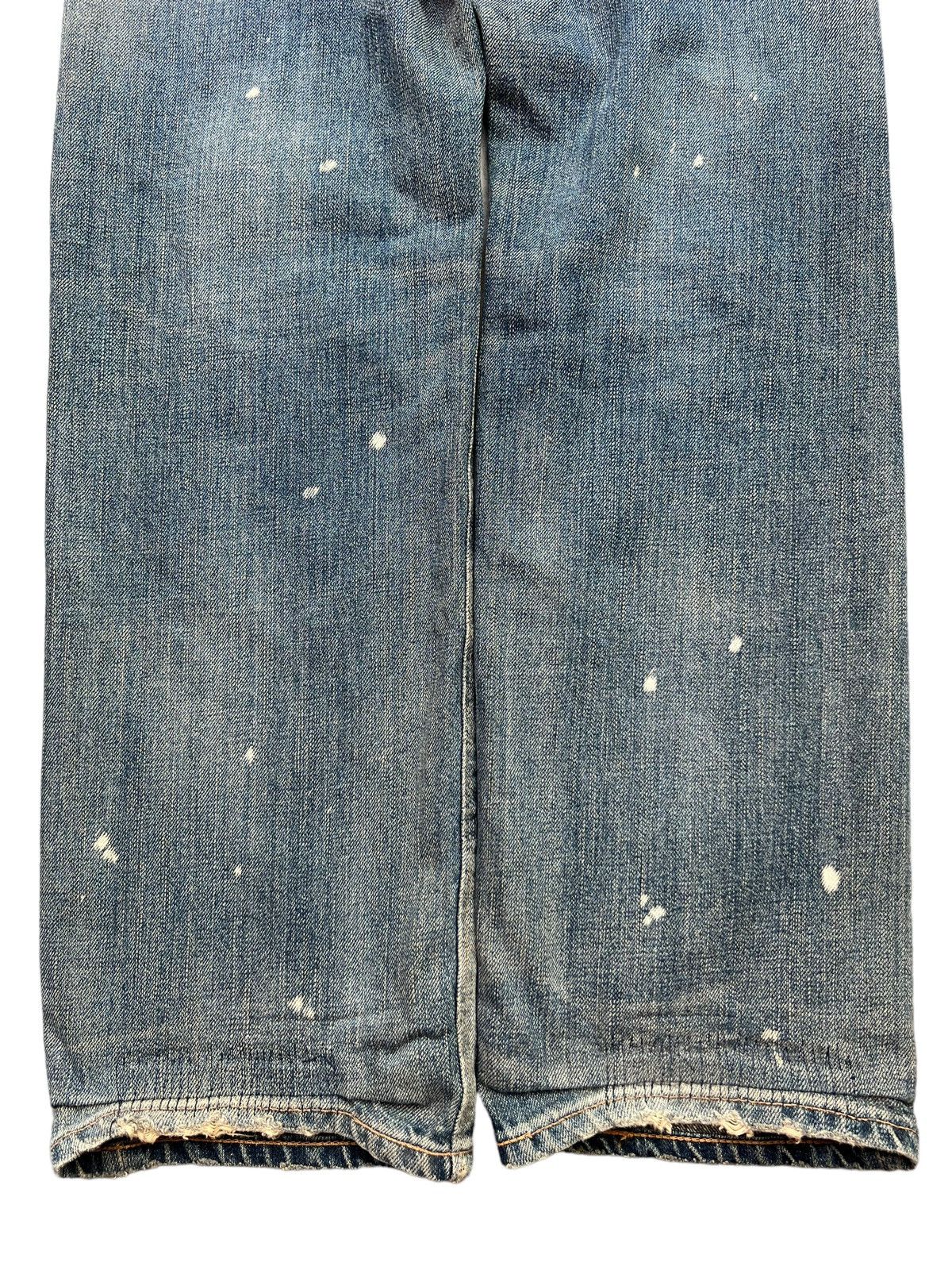 Edwin Edwin X Takeo Kikuchi Selvedge Distressed Denim Jeans 30x33 Size US 30 / EU 46 - 8 Thumbnail
