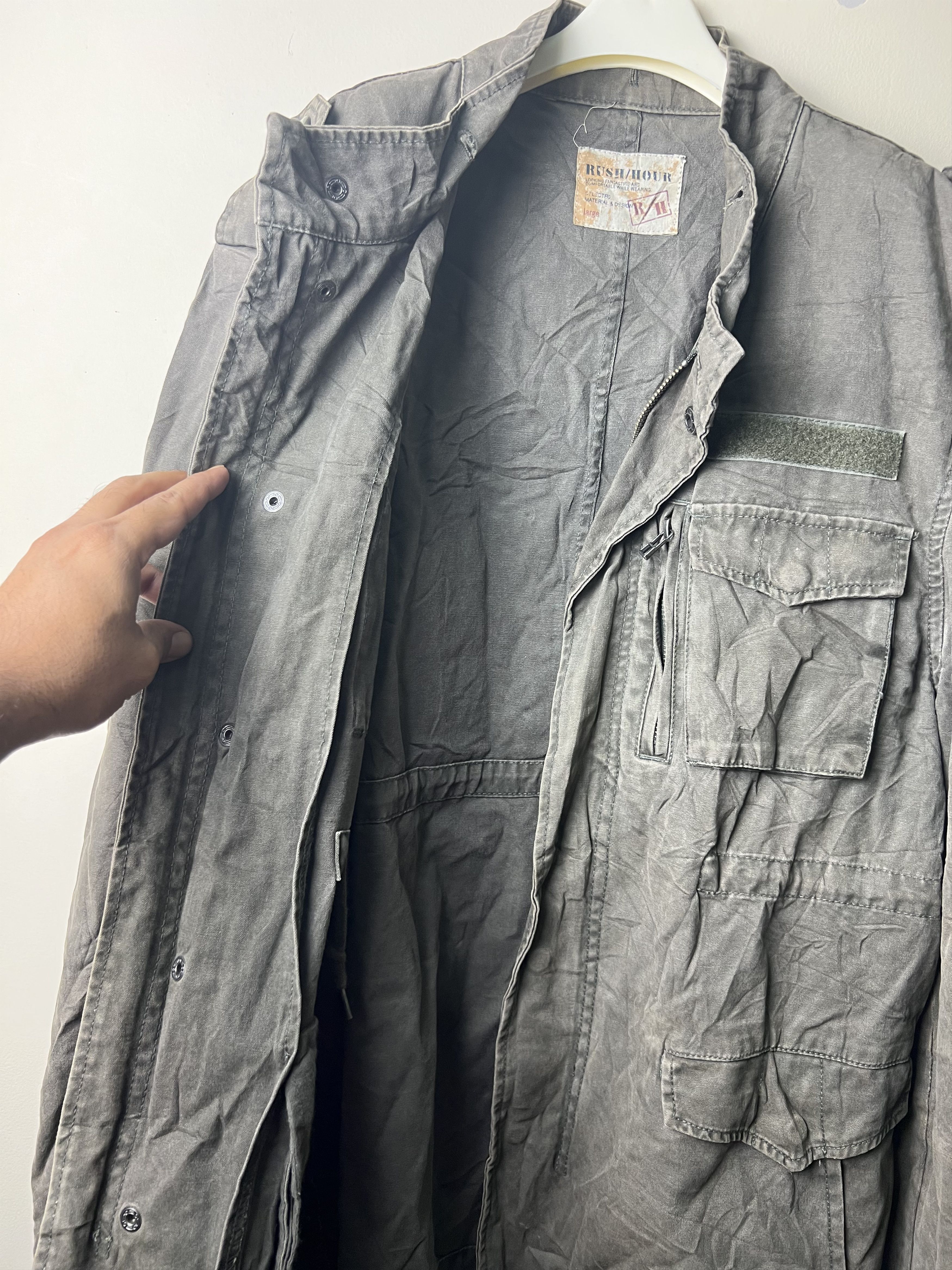 Japanese Brand 🔥Rush Hour Military Style Jackets Size US M / EU 48-50 / 2 - 9 Thumbnail