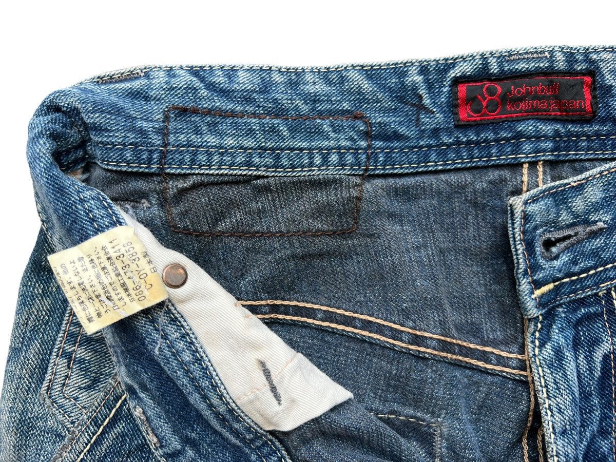 Johnbull Vintage Johnbull Kojima Japan Distressed Denim Boro 31x30 Size US 31 - 12 Thumbnail
