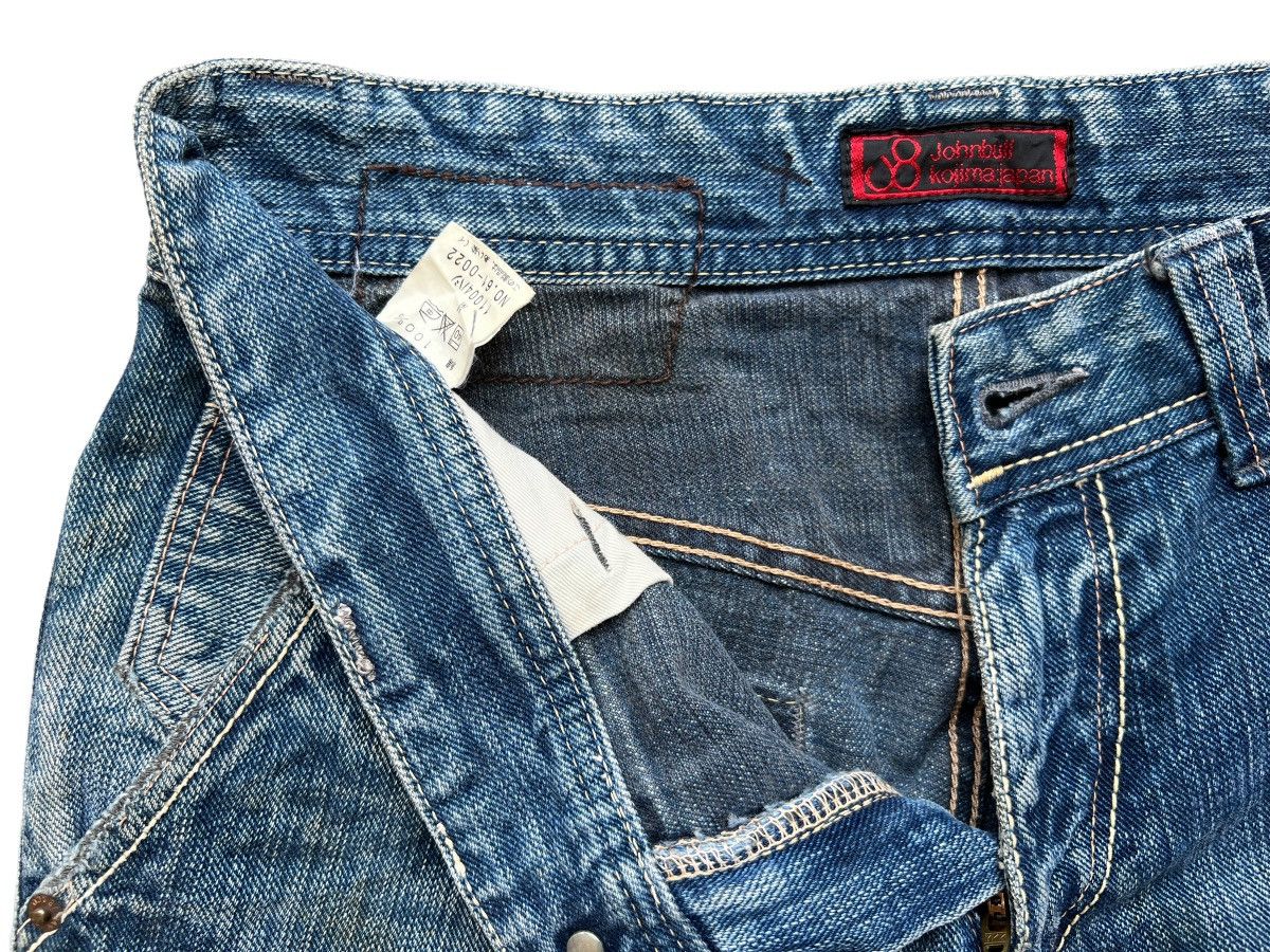 Johnbull Vintage Johnbull Kojima Japan Distressed Denim Boro 31x30 Size US 31 - 11 Thumbnail