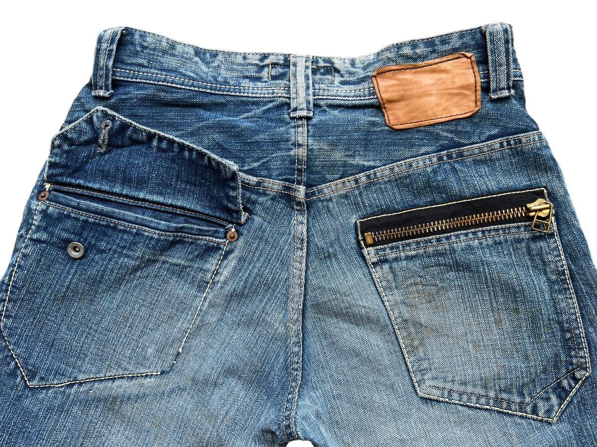 Johnbull Vintage Johnbull Kojima Japan Distressed Denim Boro 31x30 Size US 31 - 9 Thumbnail