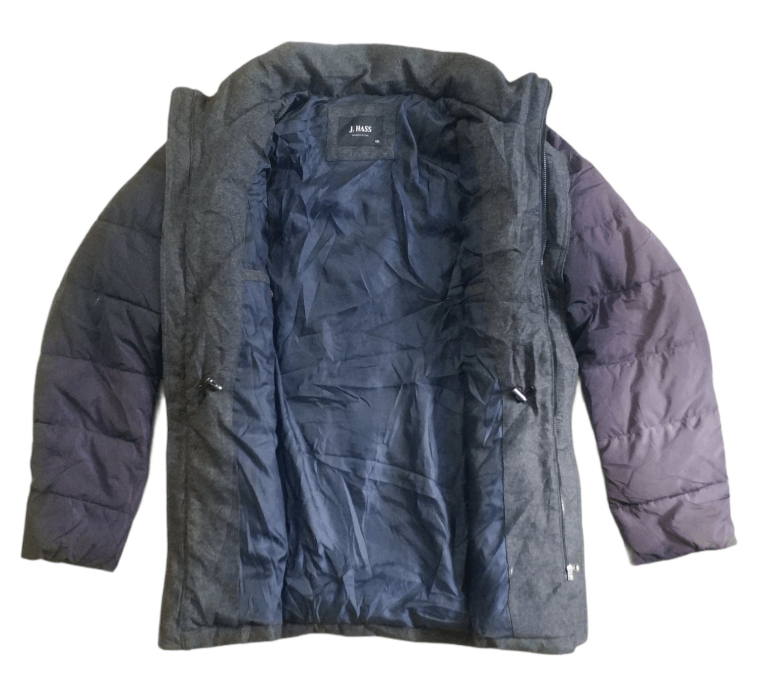 Japanese Brand 🔥Sun Faded J. Has Colour Block Puffer Jacket Size US M / EU 48-50 / 2 - 2 Thumbnail