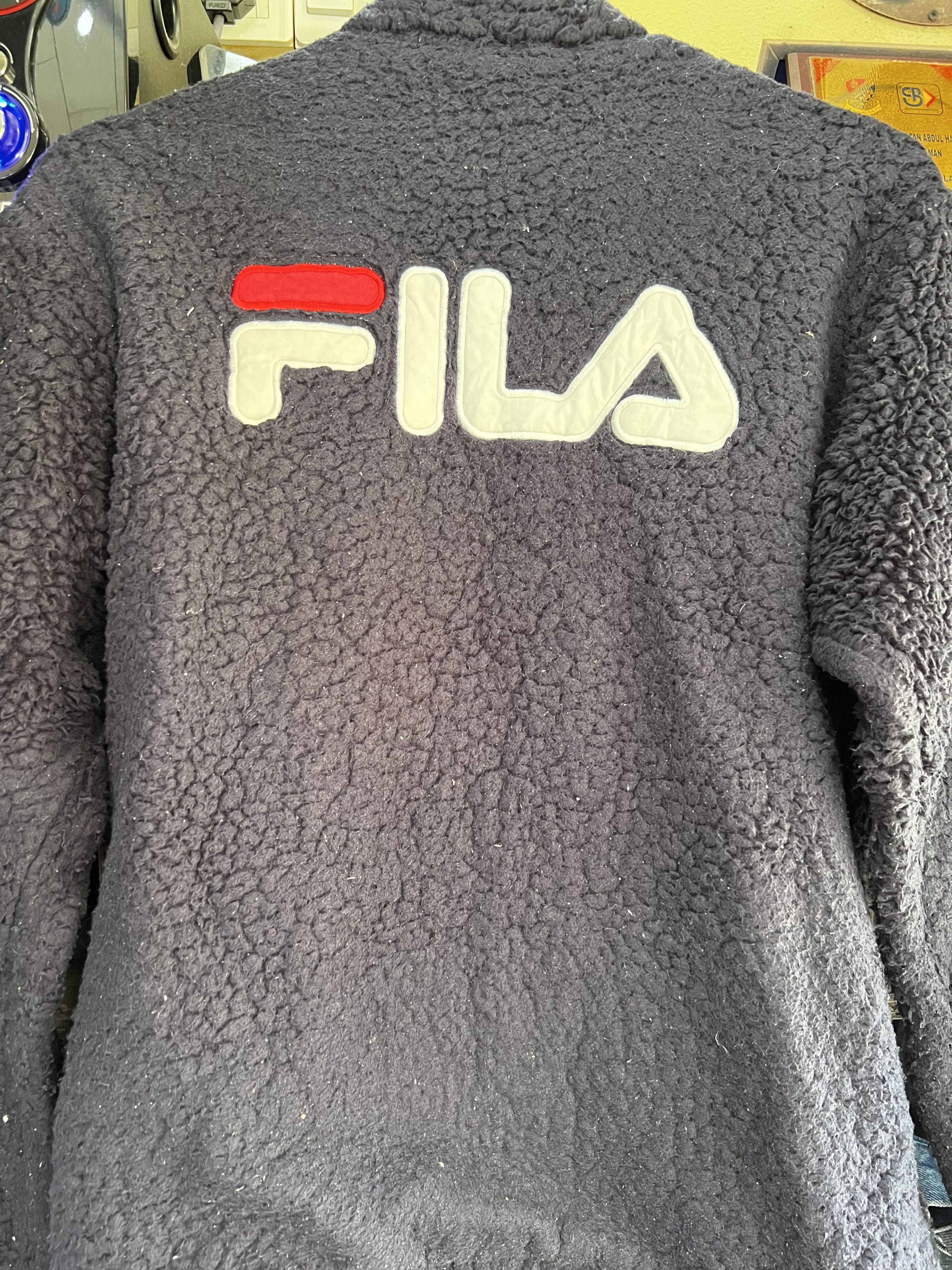 Fila 🔥Vintage Fila Deep Pile Sherpa Jackets Size US S / EU 44-46 / 1 - 11 Thumbnail