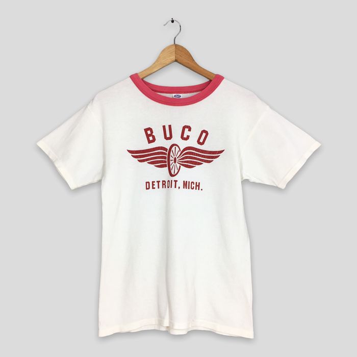 Vintage Vintage 90's Buco Real Mccoy's Japan Motorcycl Tshirt Medium