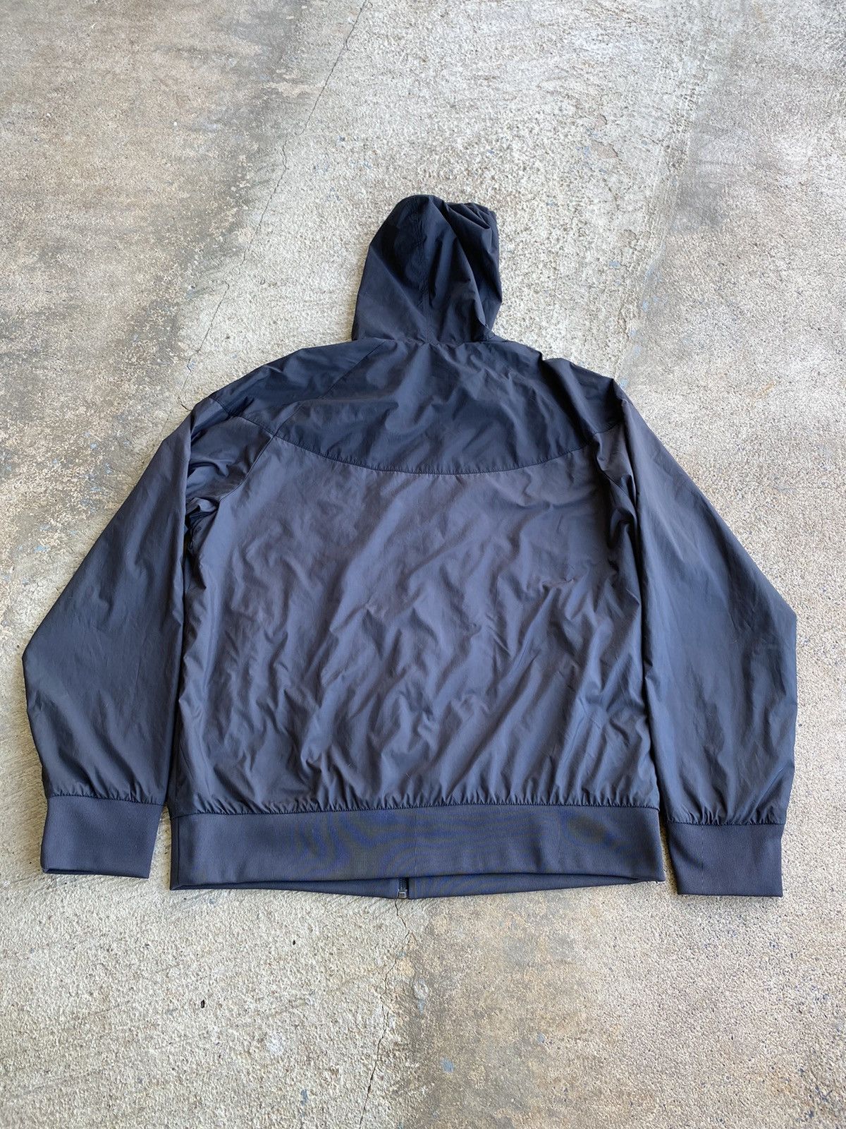 Nike × Vintage Vintage Y2K Crazy Nike Two Tone Full Zip Windbreaker Jacket Size US XL / EU 56 / 4 - 6 Thumbnail